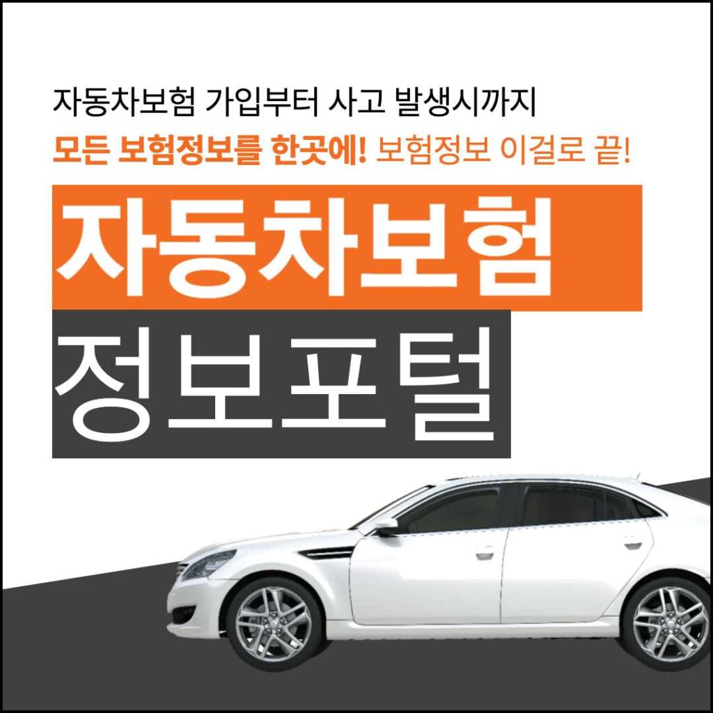 자동차보험 종합포털