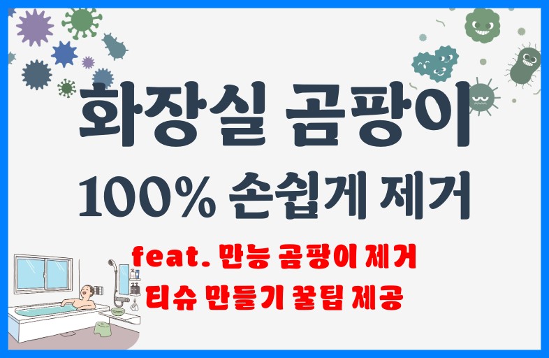 화장실 욕실 곰팡이 제거
