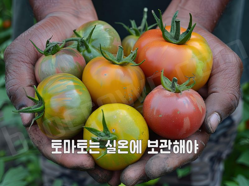 토마토 오래 보관하는 방법