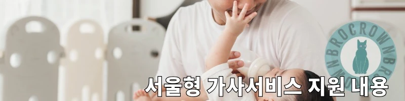 서울형 가사서비스 신청 방법