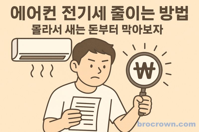 에어컨 전기세 줄이는 방법